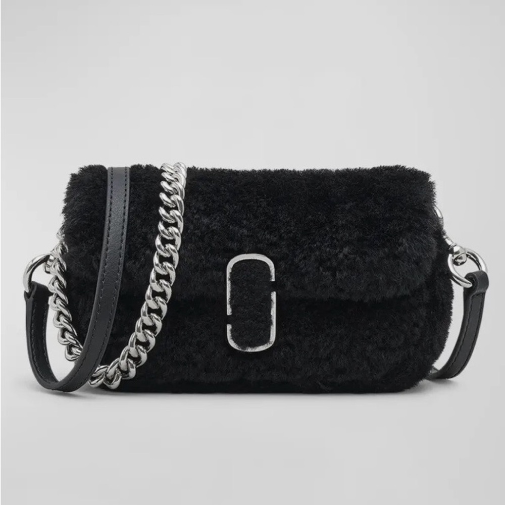 Marc Jacobs The Teddy J Marc Mini
Bag Black